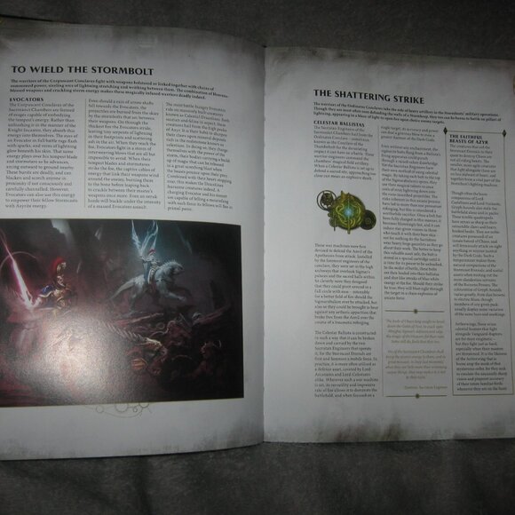 Warhammer Hardcover Book 40,000 40K Stormcast Eternals Order Battletome 2409A7 - Picture 8 of 10